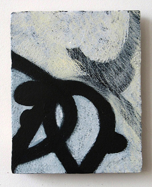 Fragments IV, 2010, oil on wood, 10 x 8