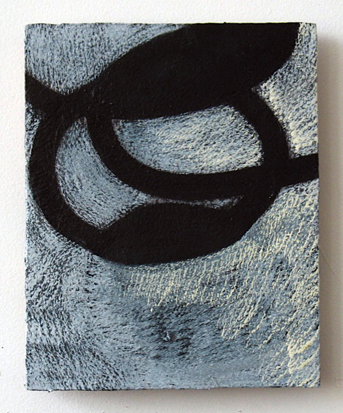 Fragments V, 2010, oil on wood, 10 x 8